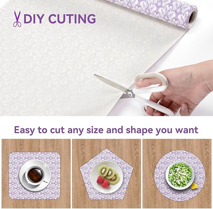 1 Rolls 12" W x 360" L Floral Drawer and Shelf Liner - Image 6