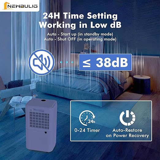NEWBULIG 30Pints Dehumidifier - Image 5