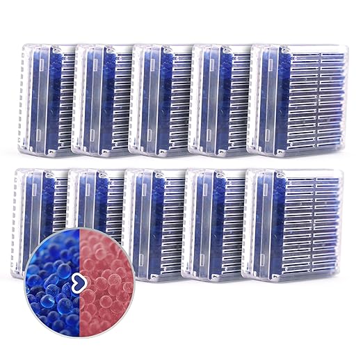 Silica Gel Canister, 45 Gram 10 Packs Hard Plastic Silica Gel Desiccant Canister by Wisesorb