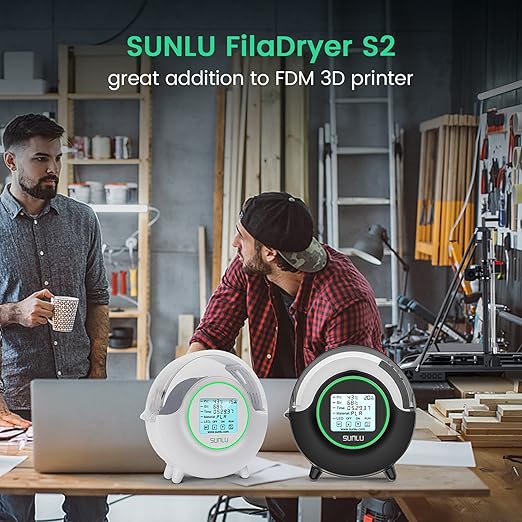 SUNLU Official Filament Dryer S2 Plus, 70℃ Max Temperature, Built-in - Image 9