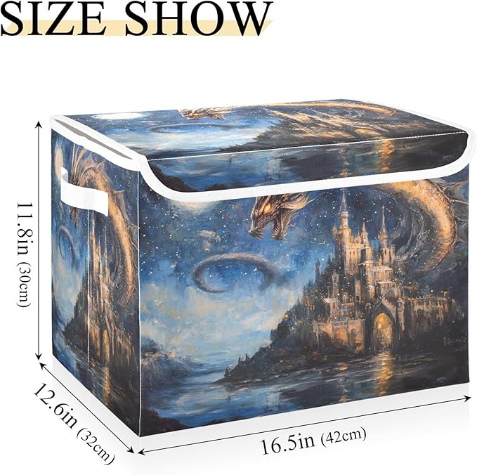 xigua Dream Castle Dragon Storage Bins - Image 3