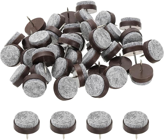 PATIKIL 24 mm Nail-on Felt Pads by PATIKIL
