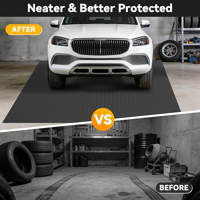 10x20 FT Garage Floor Mat, 2.8mm Thickened Flooring Roll - Image 4