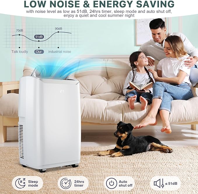 Quiet 12000 BTU Air Conditioner Portable - Image 8