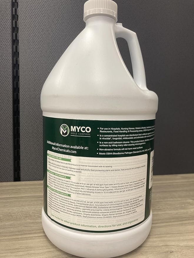 Myco Mold Control Concentrate – EPA-Registered Hospital Grade Disinfectant & - Image 8