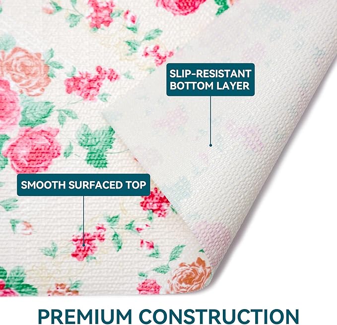 12" W x 60" L Floral Drawer and Shelf Liner - Image 5