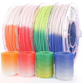 AMOLEN 3D Printer Filament Bundle, Temp Change PLA Filament 1.75mm Bundle by AMOLEN