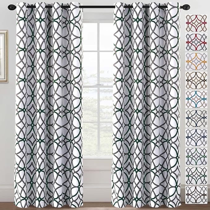 H.VERSAILTEX Blackout Curtains 84 inch Length 2 Panels Set Thermal Curtains & by HVERSAILTEX