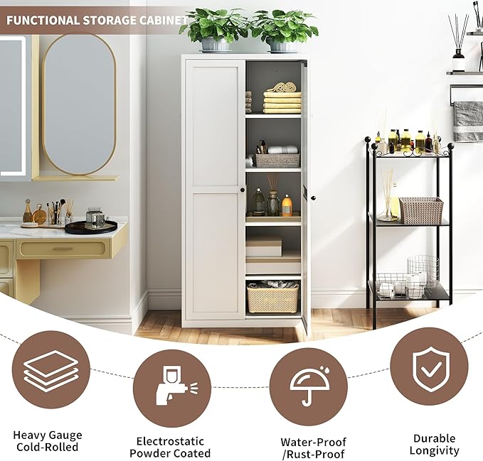 Kitchen Pantry Storage Cabinets - Image 4