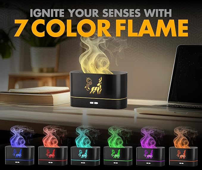 Colorful Aroma Essential Oil Diffuser - Image 2