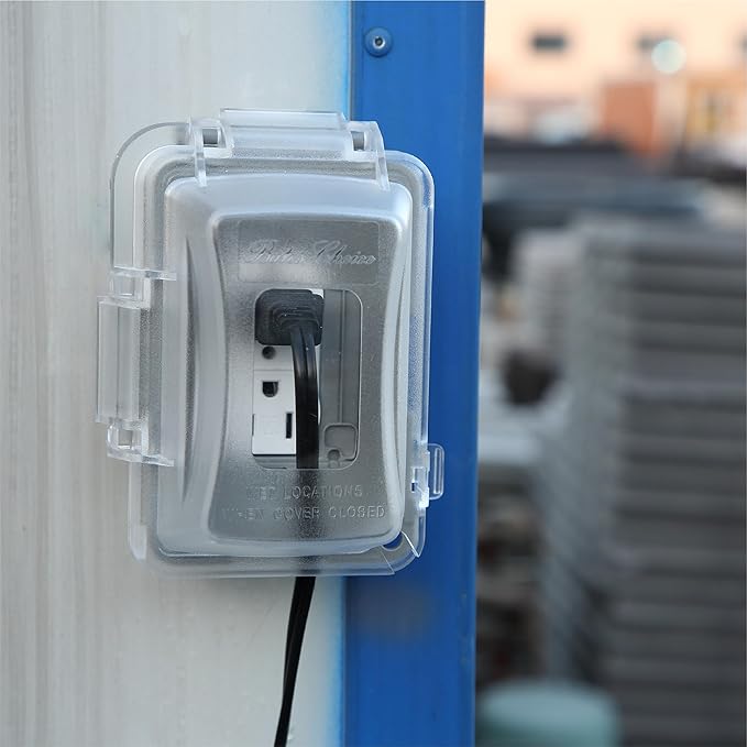 Bates- Weatherproof Electrical Outlet Cover, Outdoor Plug Cover - Image 9
