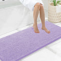 Smiry Luxury Chenille Bathroom Rugs 59x20, Extra Soft and Absorbent Shaggy Bath by Smiry