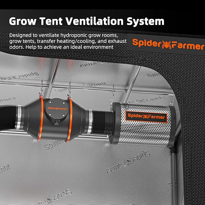 Spider Farmer Grow Tent Complete System 4x2 SF-2000 LED Grow Light - Image 7
