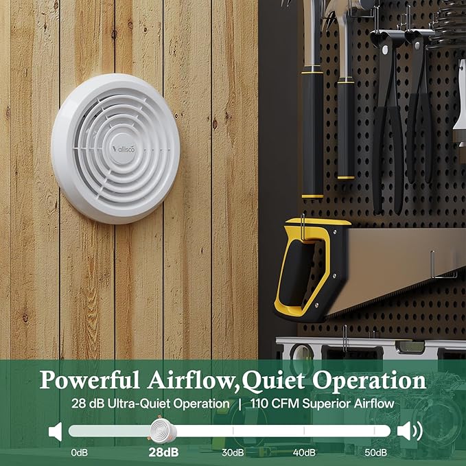 4" Bathroom Exhaust Fan, 1.0 Sones Ideal Ventilation - Image 3