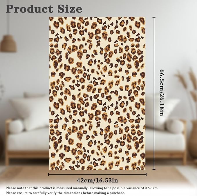 Leopard Couch Headrest Covers Non-Slip Sofa Slipcover - Image 6