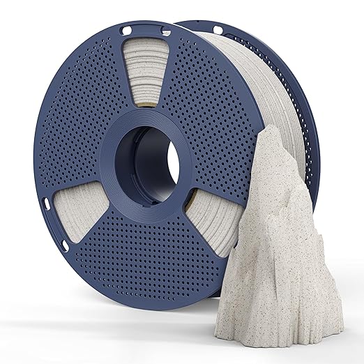 Marble PLA Filament 1.75mm, Natural-Like Texture, Less Brittle, 1kg SUNLU High by YOOPAI