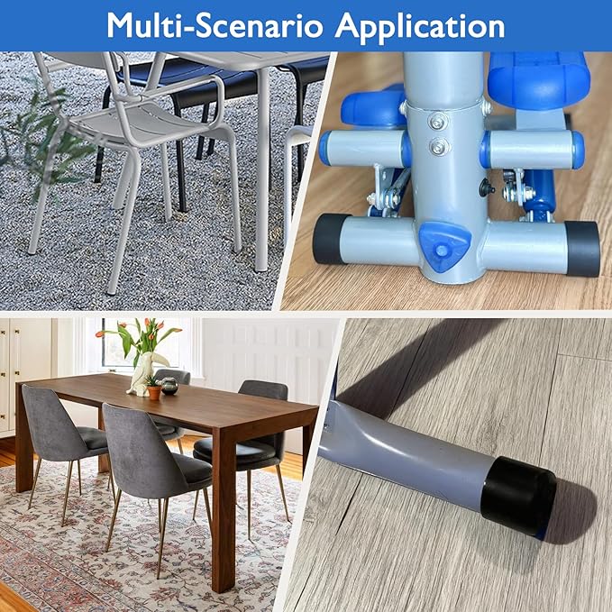 25 Pcs 5/32" Round Chair Leg Tips Caps, Silicone Rubber Furniture Leg Floor - Image 7