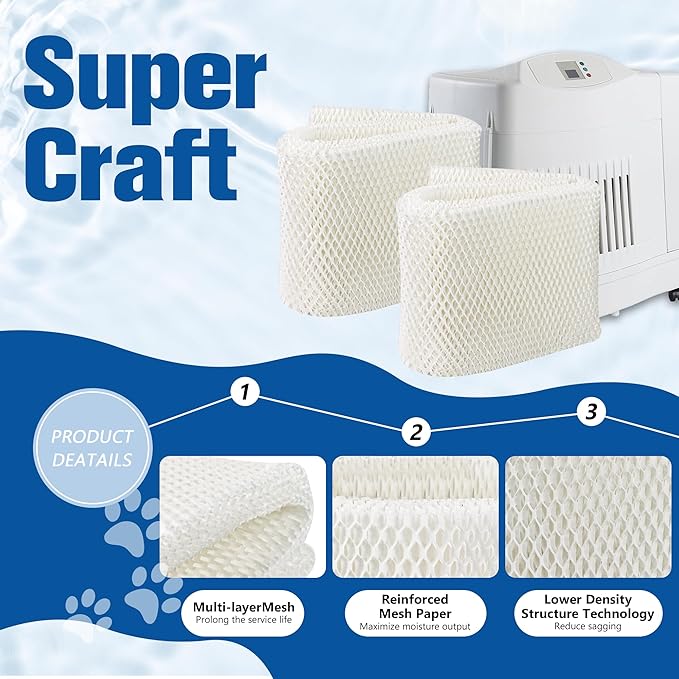 Funmit MAF1 Super Humidifier Wick Filter Replacement - Image 3