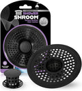 ShowerShroom Ultra Matte Black Hair Catcher, Stainless Steel Drain Protector by TubShroom