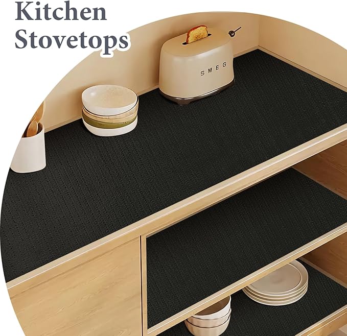 Shelf Liners for Kitchen Cabinets 12in x 30FT, Non Adhesive Drawer Liner Pure - Image 3
