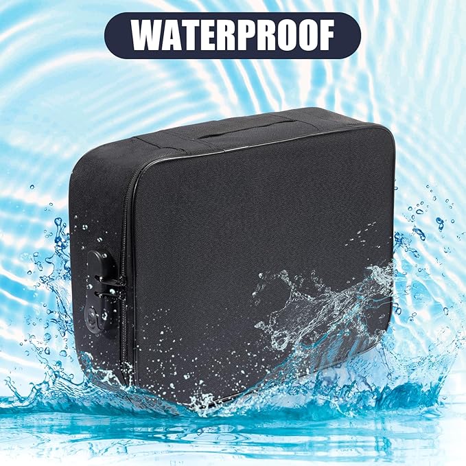 HOMEE Document Safe Box Waterproof, Document Bag - Image 4