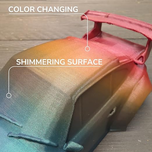 Polymaker Panchroma Gradient Starlight PLA Rainbow 3D Printing Filament - Image 3