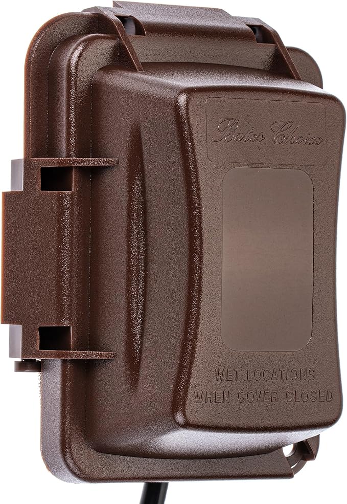 Bates- Weatherproof Electrical Outlet Cover, Outdoor Plug Cover, Outlet Cover by BatesChoice