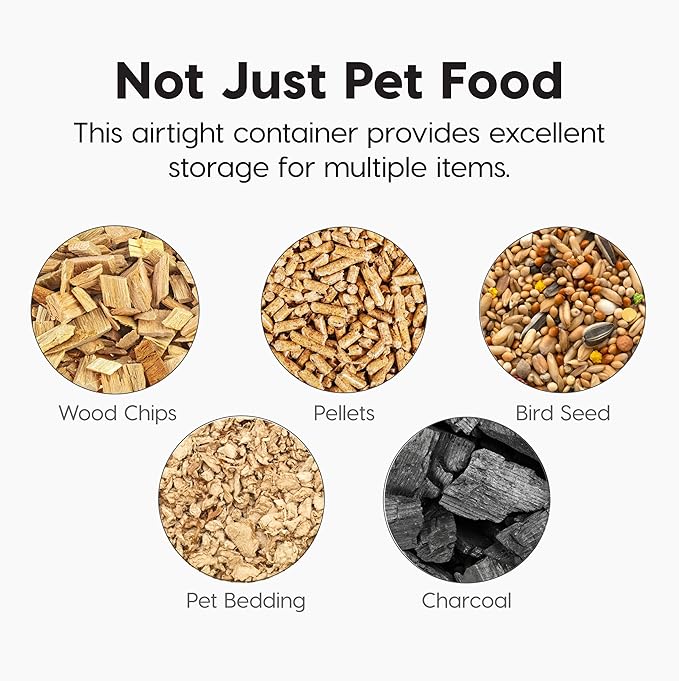 IRIS USA 22 Lbs / 28 Qt WeatherPro Airtight Pet Food Storage Container - Image 6