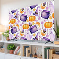 Halloween Pumpkin Ghost Candy Indoor TV Cover, Elastic TV Screen Protector by Unknown