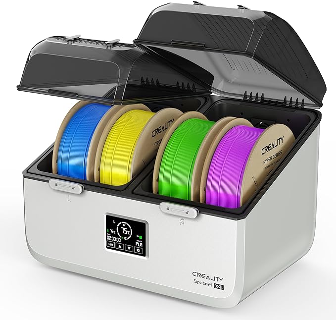 Creality Space Pi X4L Filament Dryer, 4 Spools 3D Printer Filament Dehydrator by YOOPAI