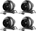 HealSmart 4 Inch 195 CFM Inline Duct Exhaust Fan Air Vent Booster Ventiliation by HealSmart