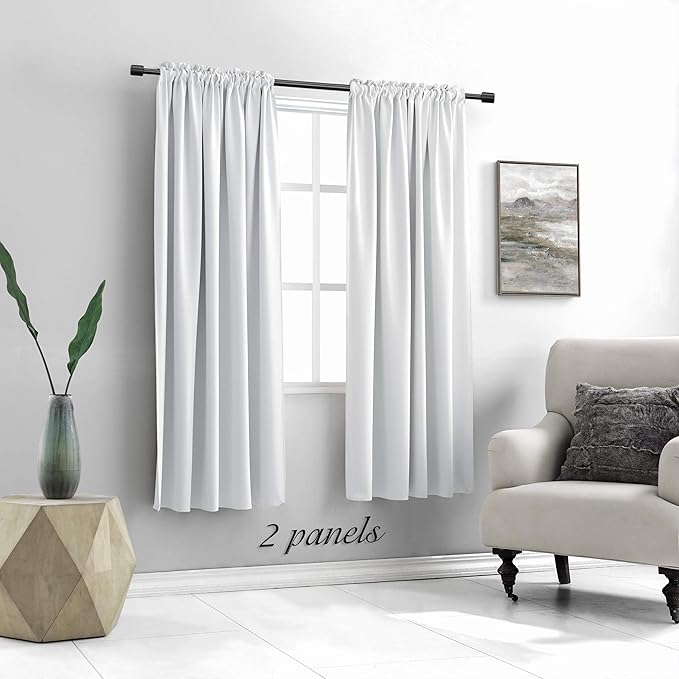 DONREN 72 Inch Room Darkening Curtain Panels - Image 2