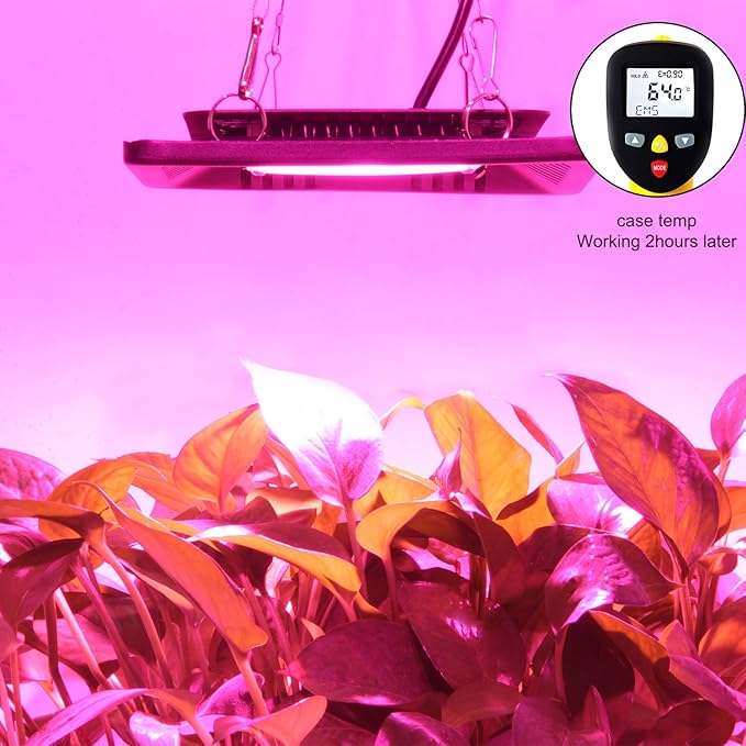 Waterproof 100W LED Grow Light Full Spectrum, New Technology COB LED Grow Light - Image 5