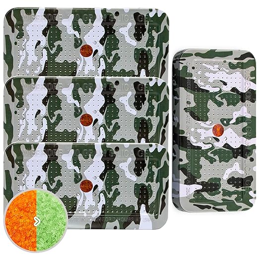 100 Gram Camouflage Gun Safe Dehumidifier Silica Gel Canister Rechargeable by Wisesorb