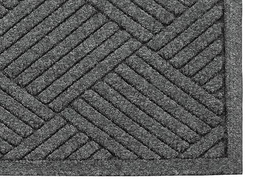 Guardian EcoGuard Diamond w/Double Fan Indoor Wiper Floor Mat, Recycled Plactic - Image 13