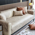 Faux Leather Waterproof Couch Sofa Cover Vintage PU Sectional Couch Cover Non by WelcometoXSlive