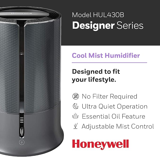 Honeywell Designer Series Cool Mist Humidifier, Room Humidifiers - Image 2