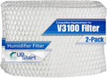 2-Pack WF2 Filter Replacement for Vicks V3100 Humidifier Filter Cool Mist by Upstart+Battery