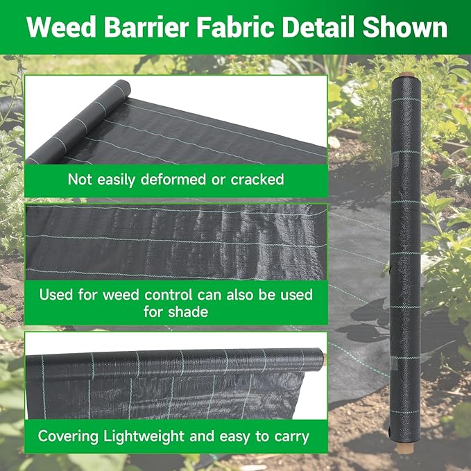 Weed Barrier Fabric Planting Cover - Image 5