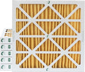 Glasfloss ZL 18x20x2 MERV 11 2" Inch AC Furnace Pleated Air Filters. Box of 6. by Glasfloss