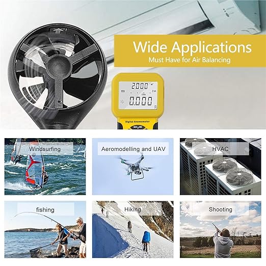 Anemometer, 856A Multifunctional Anemometer - Image 4