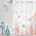 Extra Long No Hook Shower Curtain by TWLSNCD