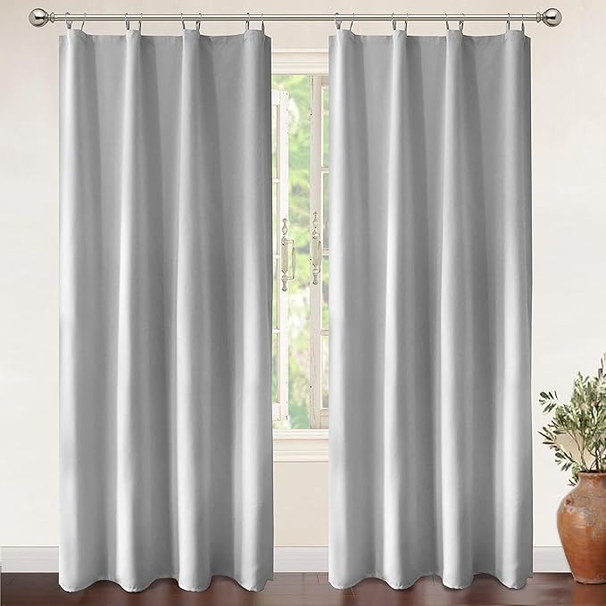 DriftAway Thermal Insulated Blackout Curtain Liner 2 Panels Each Liner Size 50 - Image 2