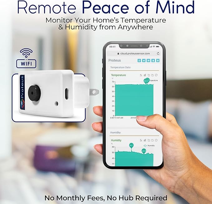 Proteus AMBIO - Wifi Temperature Humidity sensor - Image 2