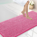 Smiry Luxury Chenille Bathroom Rugs 59x24, Extra Soft and Absorbent Shaggy Bath by Smiry
