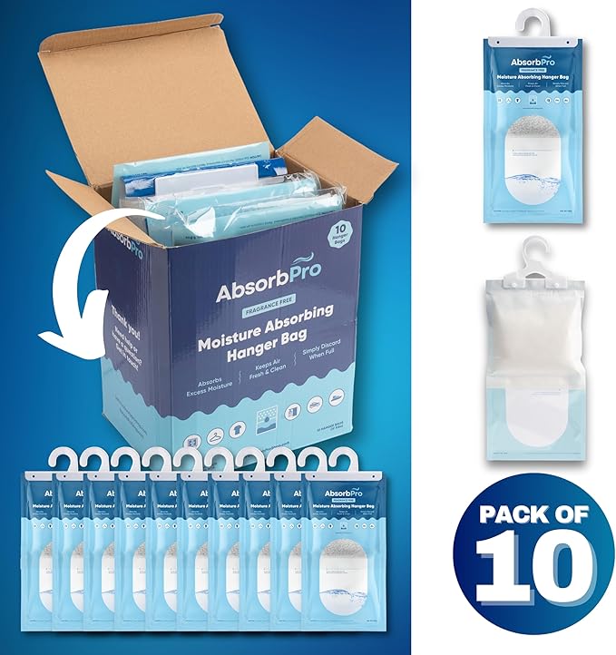 Moisture Absorbing Hanger Bag Fragrance Free - Image 7