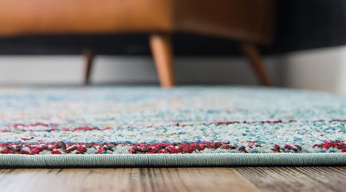 Unique Loom Outdoor Solid Collection Area Rug - Image 3