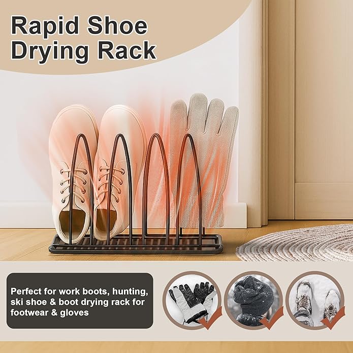 Metal Shoe Drying Rack, and Glove Drying Rack, Dryer Racks - Image 6
