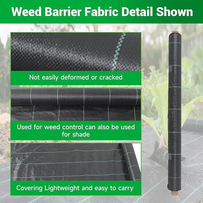 Weed Barrier Fabric Planting Cover - Image 4