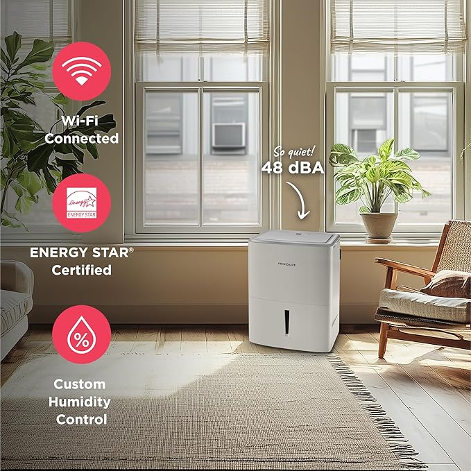 Frigidaire 35-Pint Portable Dehumidifier - Image 4